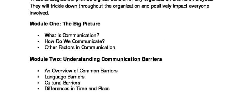 thumbnail of Communication Strategies