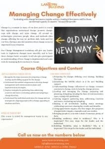 thumbnail of managing change effectively